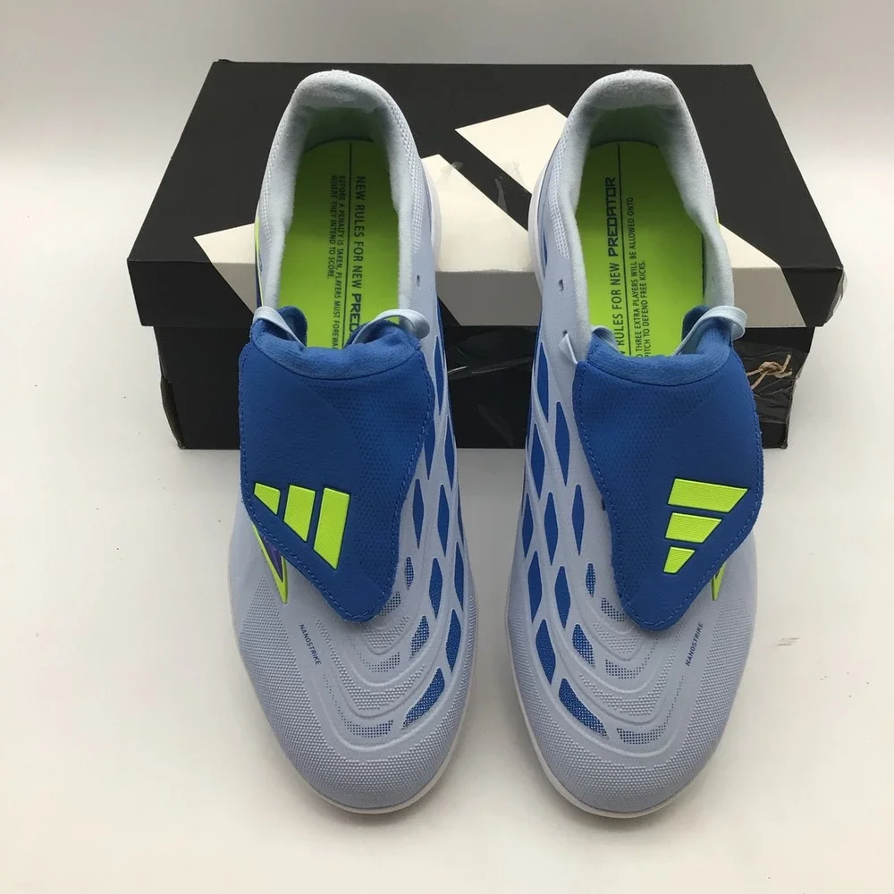 Adidas Predator League FT‎ TF Soccer Cleats Blue Purple JR7874 Mens Size 10 NEW